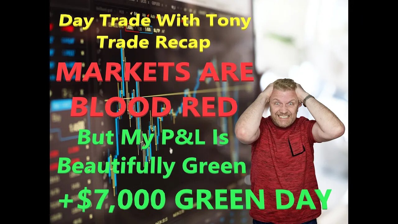 Day Trade With Tony Trade Recap $AERC, $CGOT, $PALT & $RDBX For $7k Green Day = Best Streak of 2022