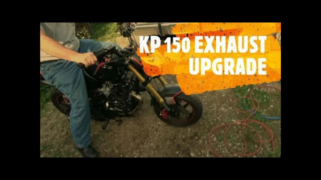 LIFAN KP MINI 150/200CC EXHAUFT UPGRADE PART 3 carburetor up grade big bore kit PART 3 OF 3