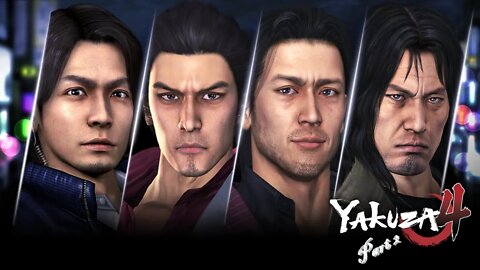 Let's Play Yakuza 4 remastered part 2 [Hard Mode]: No Kiryu? Where is the 4th chairman?