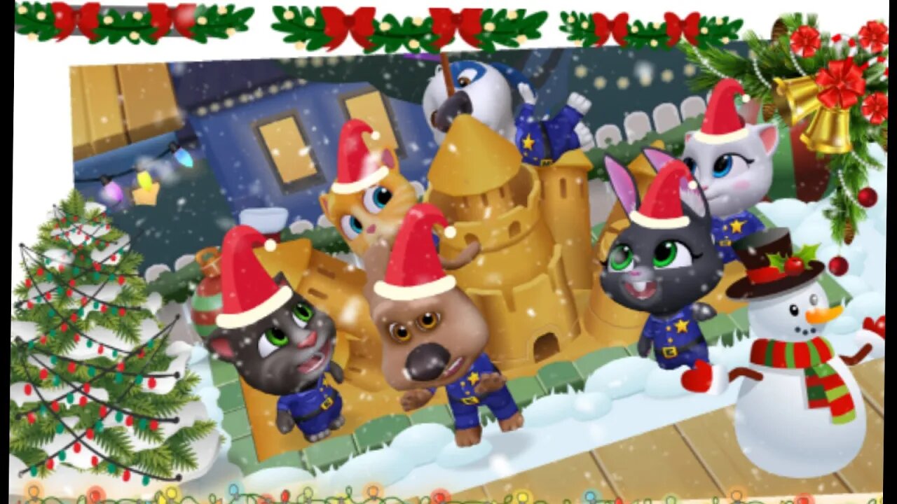 The adventures of Tom and his friends😻🎃❄⛄🎄