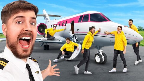 Last To Take Hand Off Jet, Keeps It!- MR BEAST