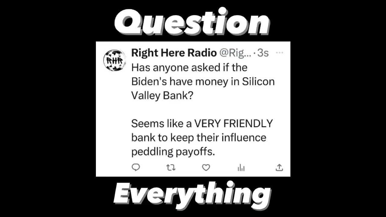 Just Throwing This Out There