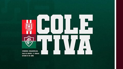 FLUTV - COLETIVA - UNIÓN DE SANTA FE 0 X 0 FLUMINENSE - COPA SUL-AMERICANA 2022
