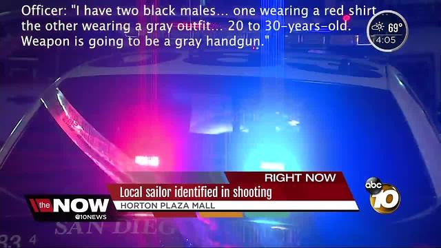 Local sailor identified in shooting