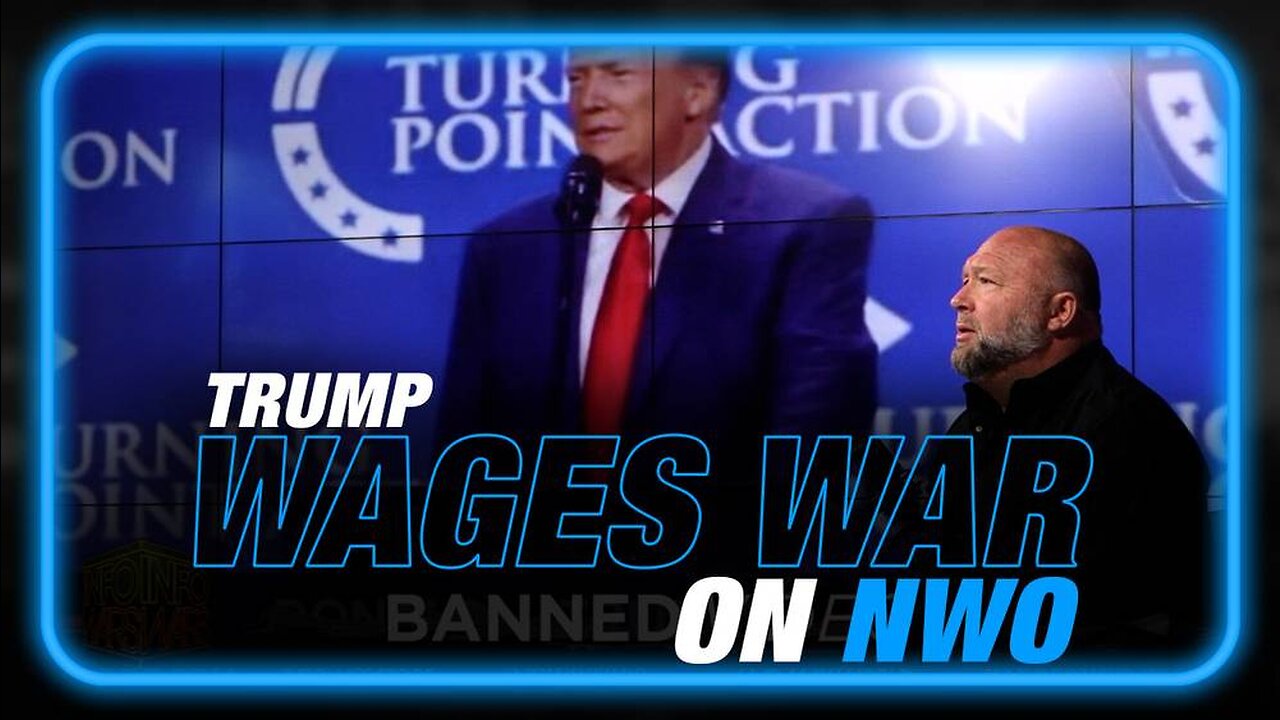 Alex Jones: Trump Ratings Surge As He Wages War On The New World Order - 7/17/23