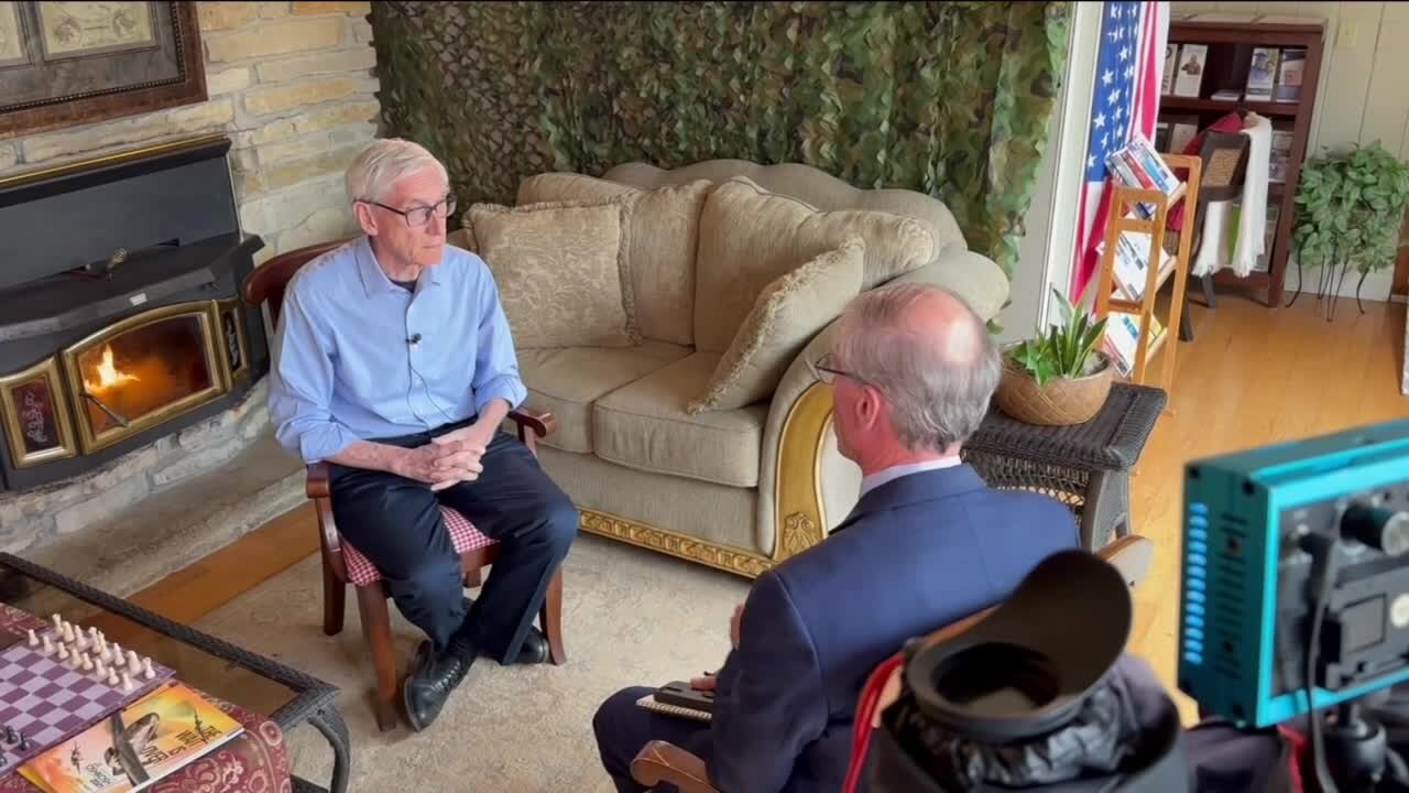 Gov. Evers reacts to reckless driving crash