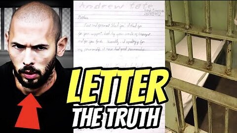 ANDREW TATE SENDS ANOTHER LETTER FROM JAIL