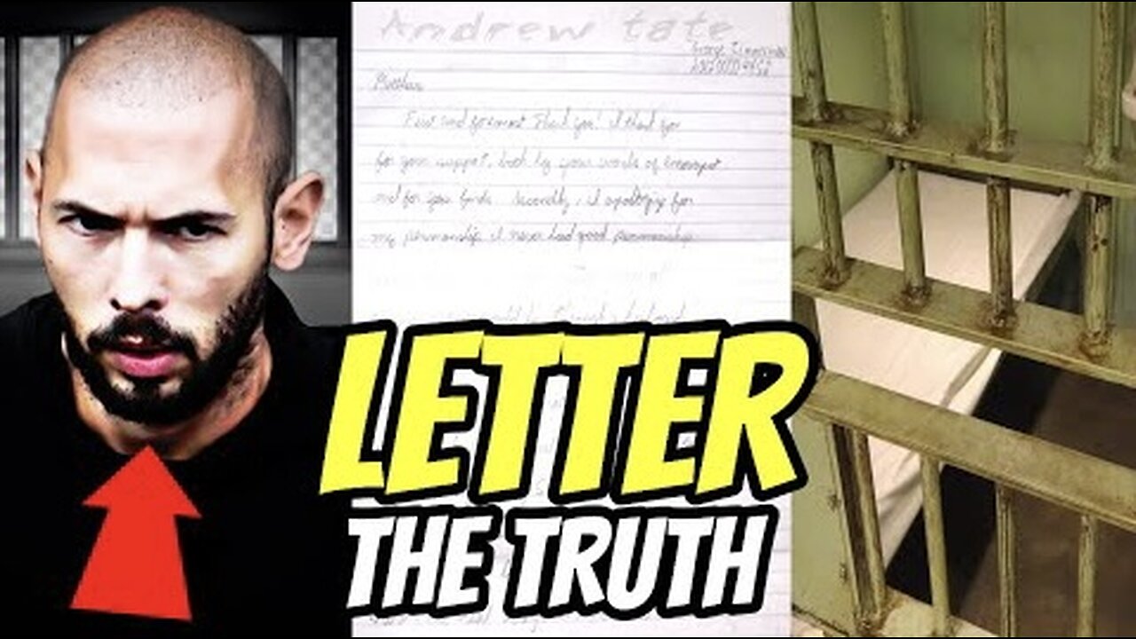 ANDREW TATE SENDS ANOTHER LETTER FROM JAIL