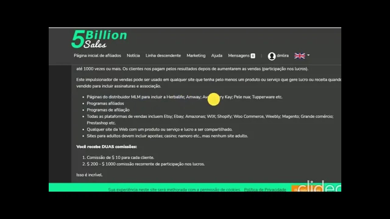 5 billion sales | Rede Social Pagando Por Indicação| Ganhe Até $100 Dólares Indicando Pessoas.