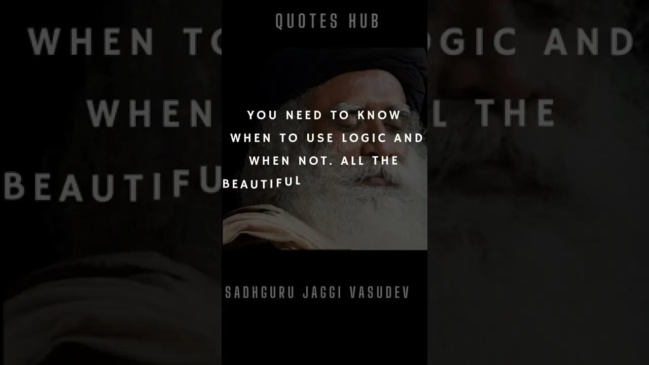 One of the Most Inspiring Quotes from Sadhguru || #quotes || #shorts || #sadhguru