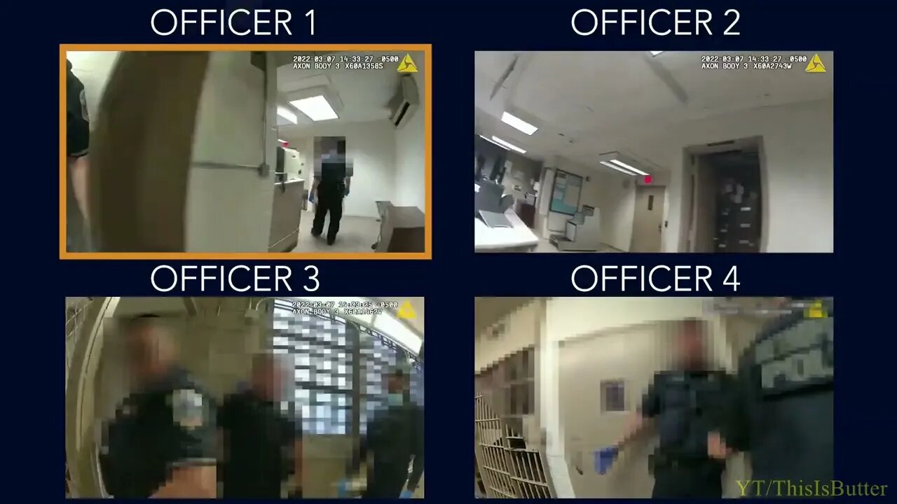 Metropolitan Police Department release body cam of a use of force incident in jail on March 7th