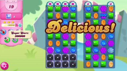 Candy Crush Saga Level 210