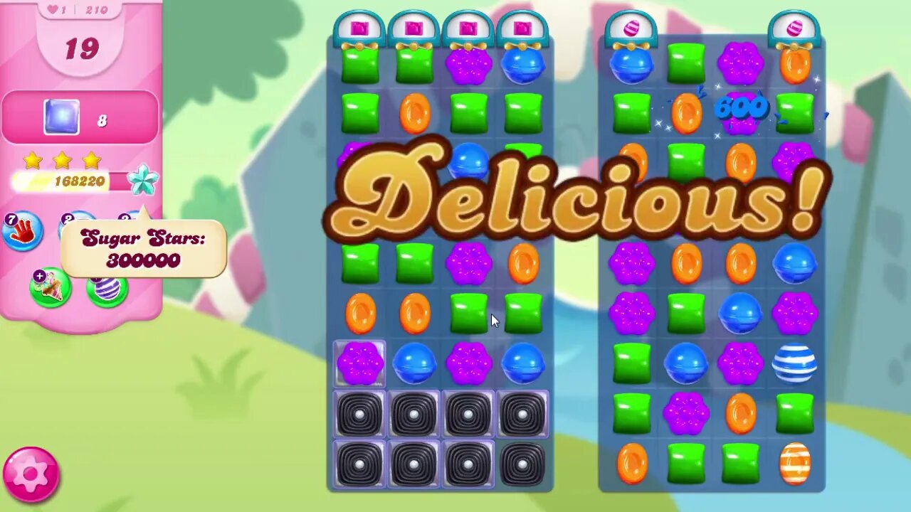 Candy Crush Saga Level 210