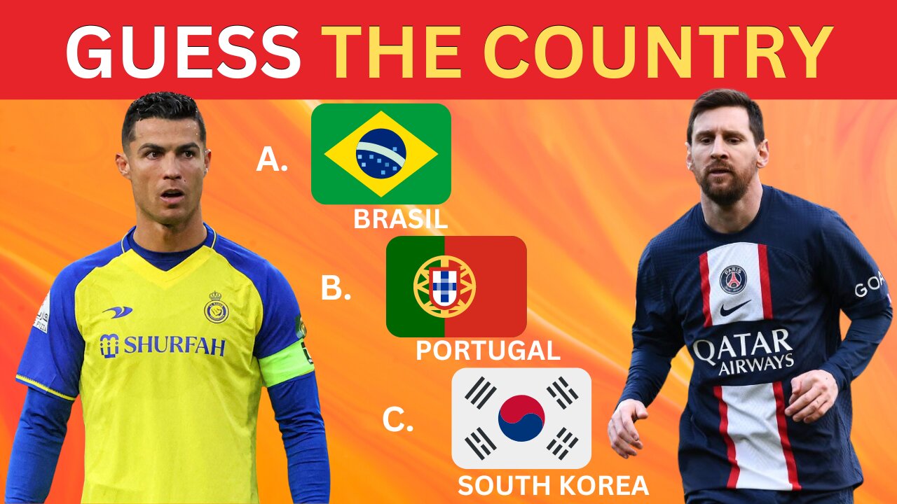 Guess the Football Player Country | Knowledge Kids Club 2023