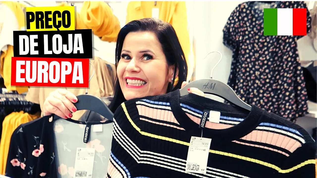 COMPRINHAS H&M EM MILAO NA ITALIA. É MELHOR QUE A PRIMARK ?