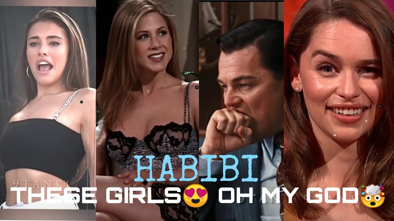 These Girls_ Oh My God💗 || -- DJ Gimi - O X Habibi🎵 Special Long Mashup || #status #habibi