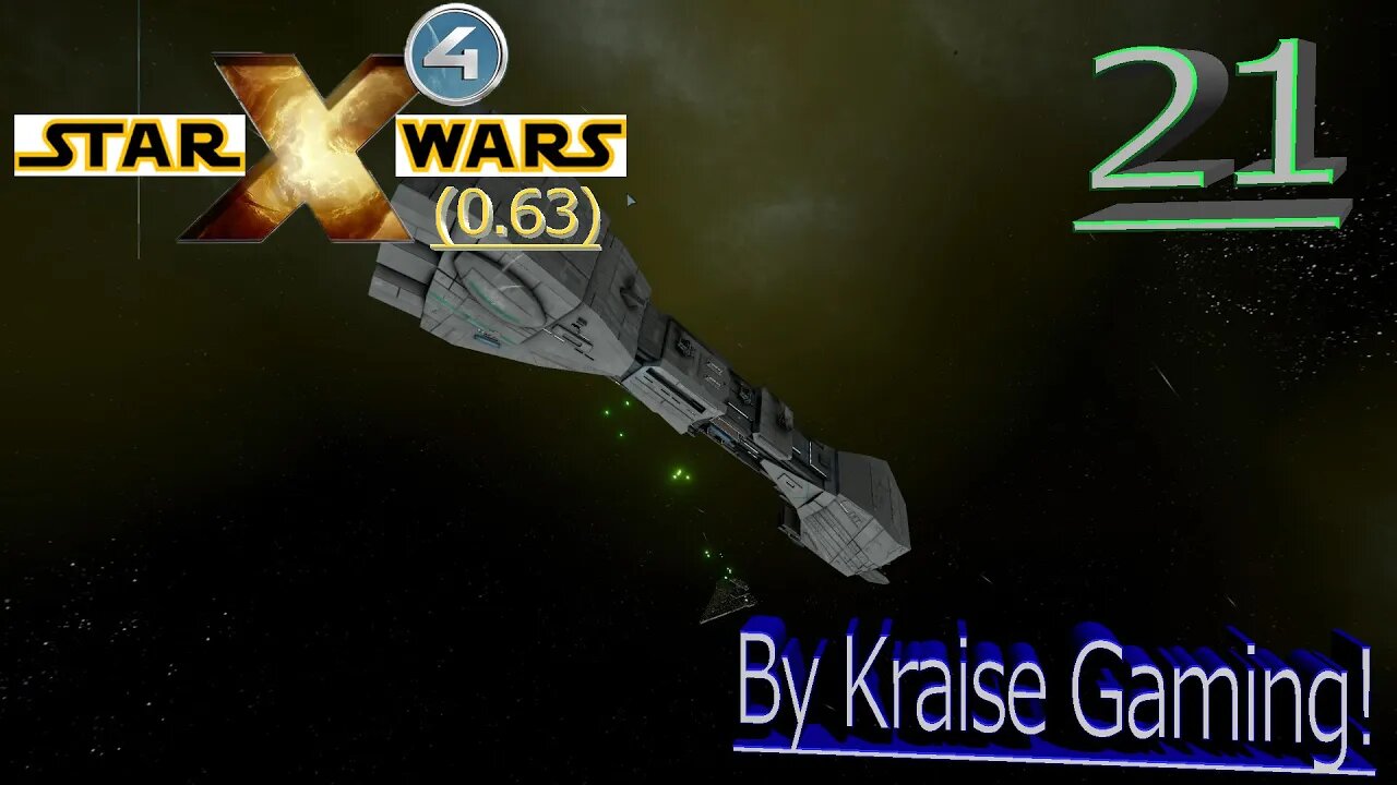 Ep:21 - New Republic Blockade! - X4 - Star Wars: Interworlds Mod 0.63 /w Music! - By Kraise Gaming!