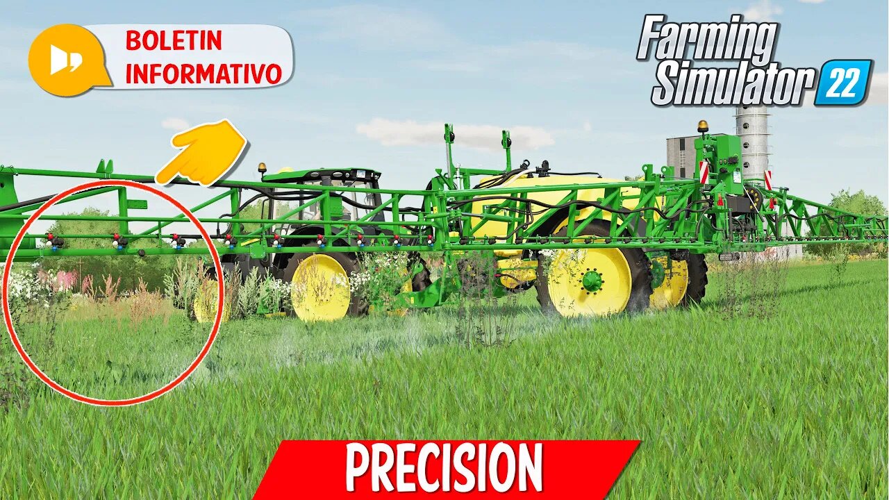 FS22 | SENSORES CULTIVOS Y PULVERIZADOR INTELIGENTE JOHN DEERE | DLC PRECISION | PC PS5 XBOX SERIES