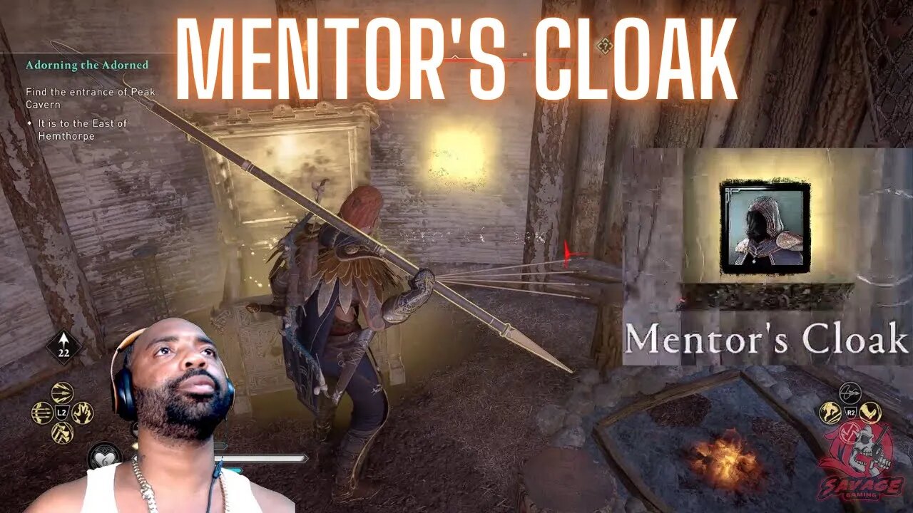 MENTORS CLOAK LOCATION TUNGSTEN IGNOT LOCH CLUMBRE HIDEOUT WALKTHROUGH SNOTINGHAMSCIRE