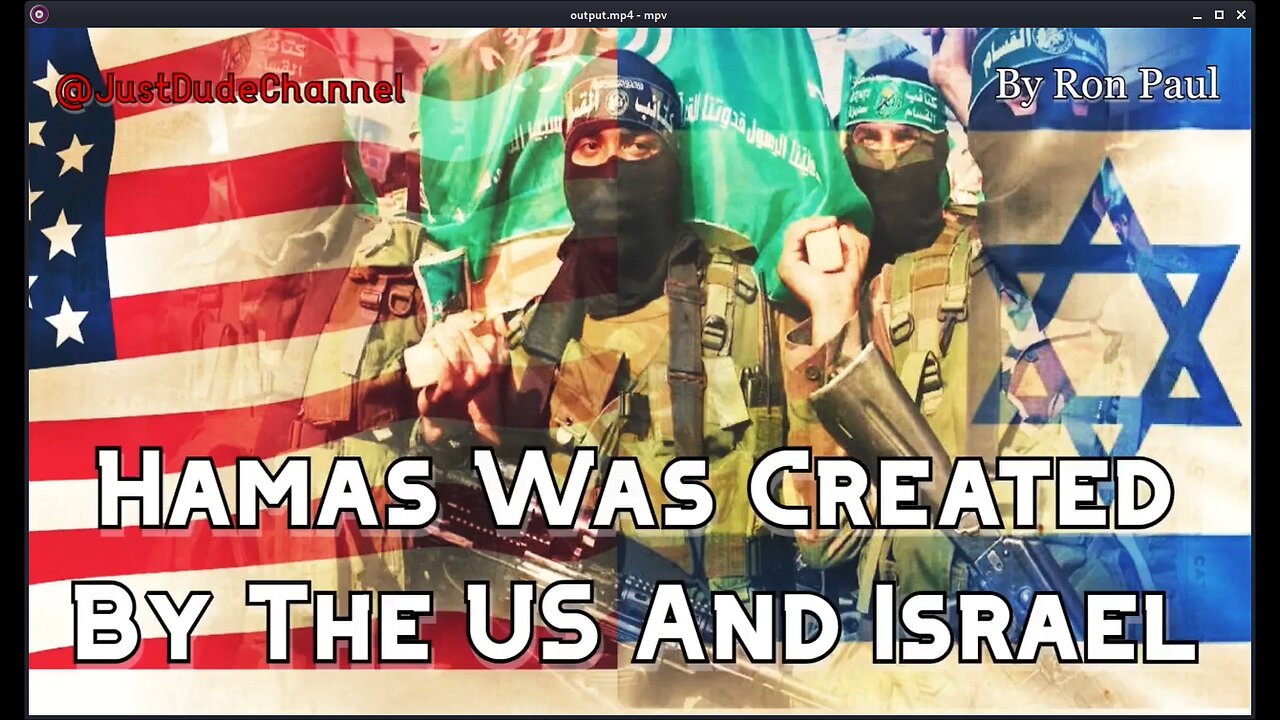 Ron Paul takes on the palestinian state conflict from 2009 and 2001