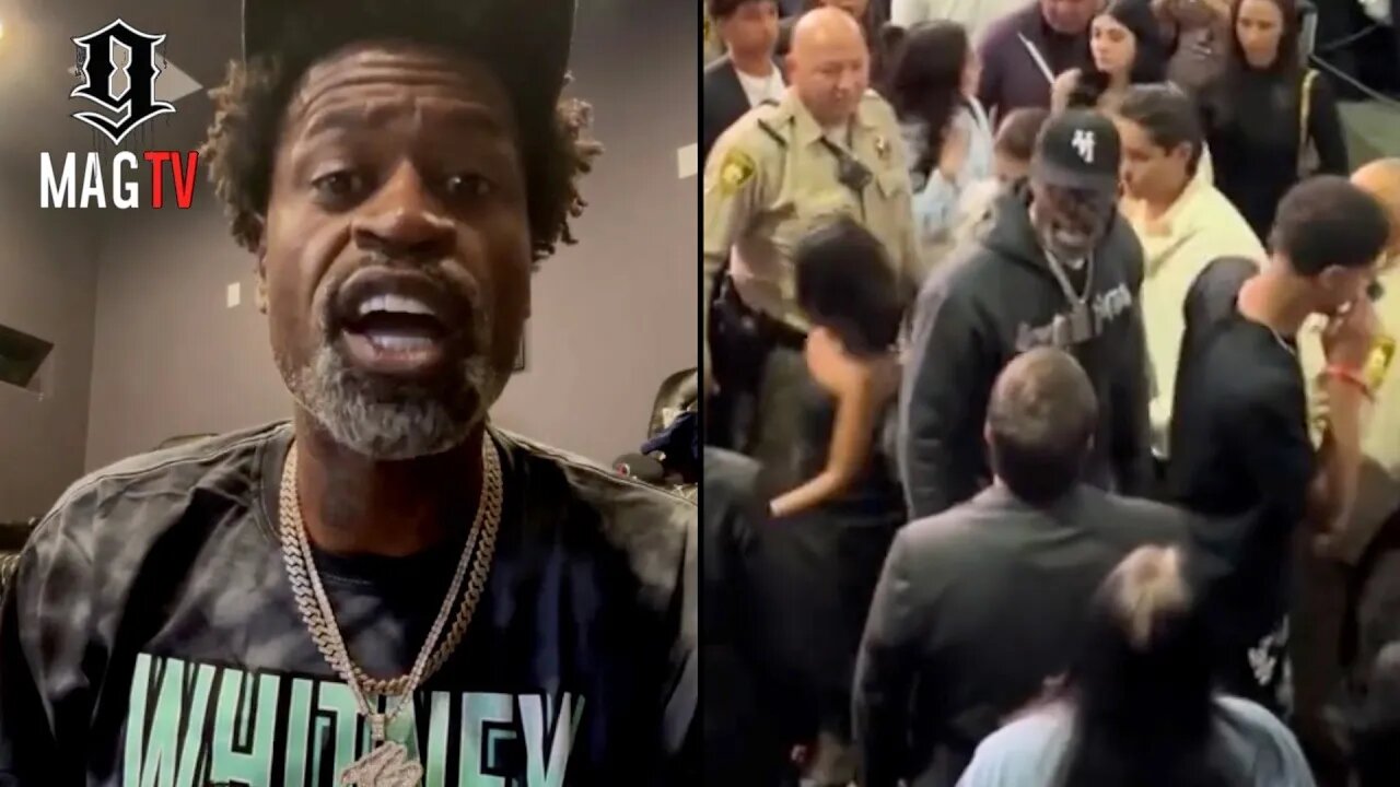 "Don't Ever Touch Me" Stephen Jackson On G-Checkin Security At The Canelo vs Charlo Match!