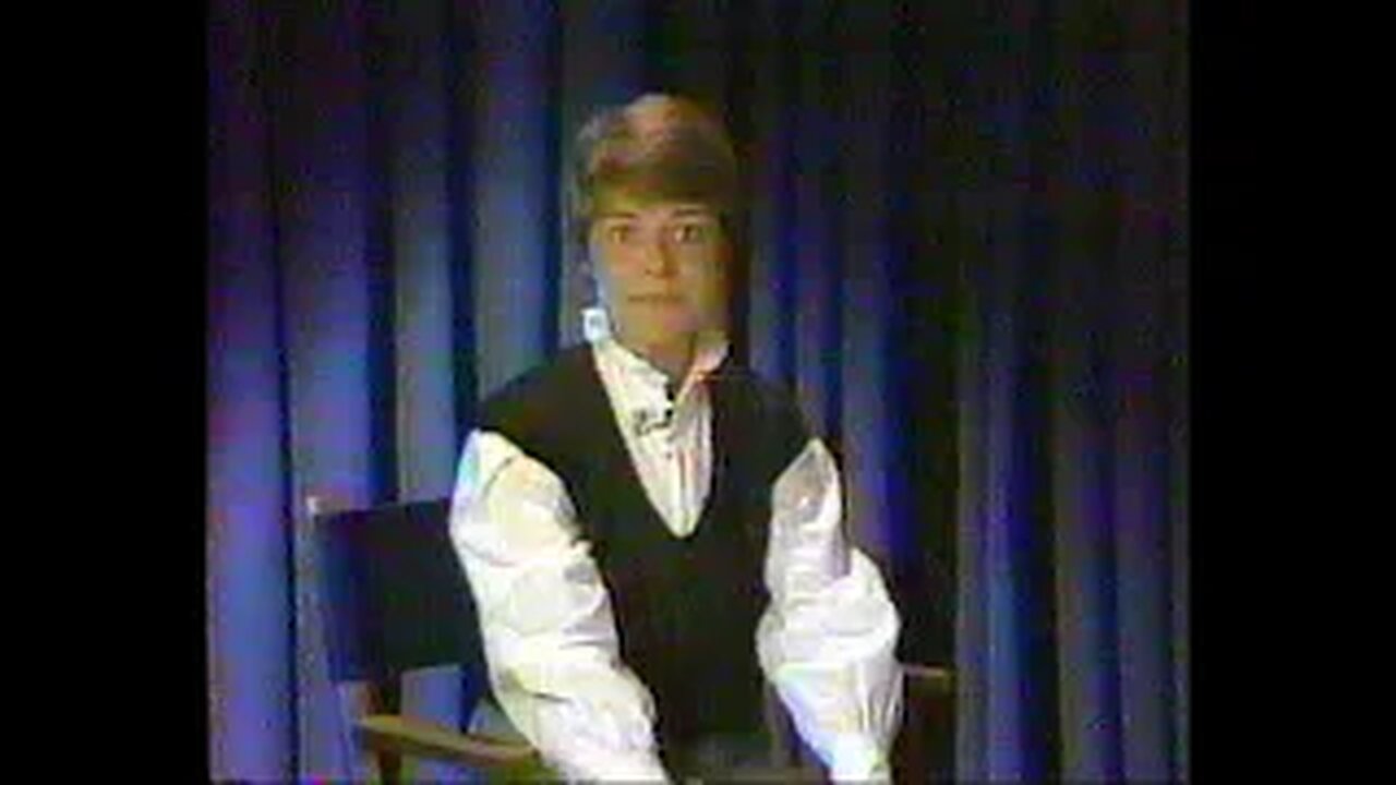 December 1984 - Peggy Nicholson Indianapolis 'Alvin' Promo & End Credits of 'George Irvine Show'