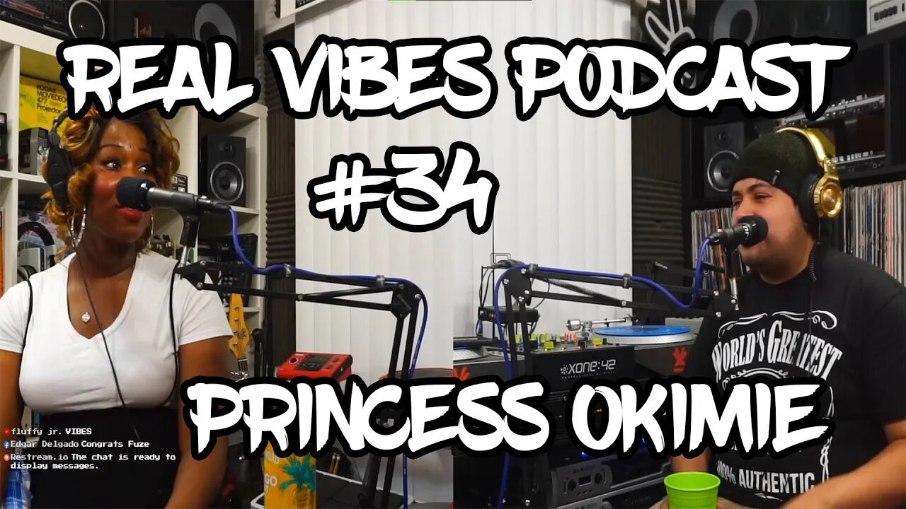 Real Vibes Podcast #34 - Princess Okimie Returns To Talk Mental Health