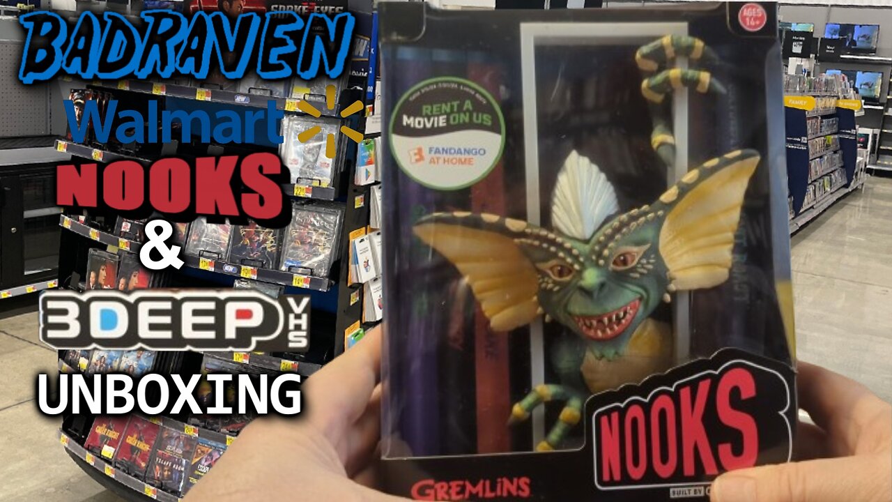 Walmart Nooks & 3Deep VHS Unboxing