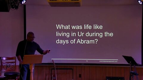 Calvary Chapel Of Manassas - Genesis ch.11(The Call of Abram)