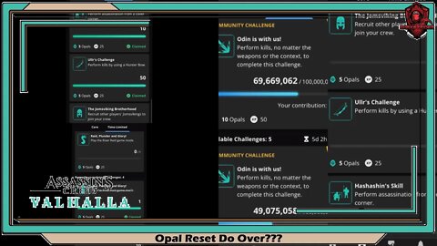 Assassin's Creed Valhalla- Opal Reset Do Over?