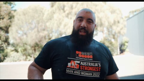 Australia’s Strongest Man comp 2022