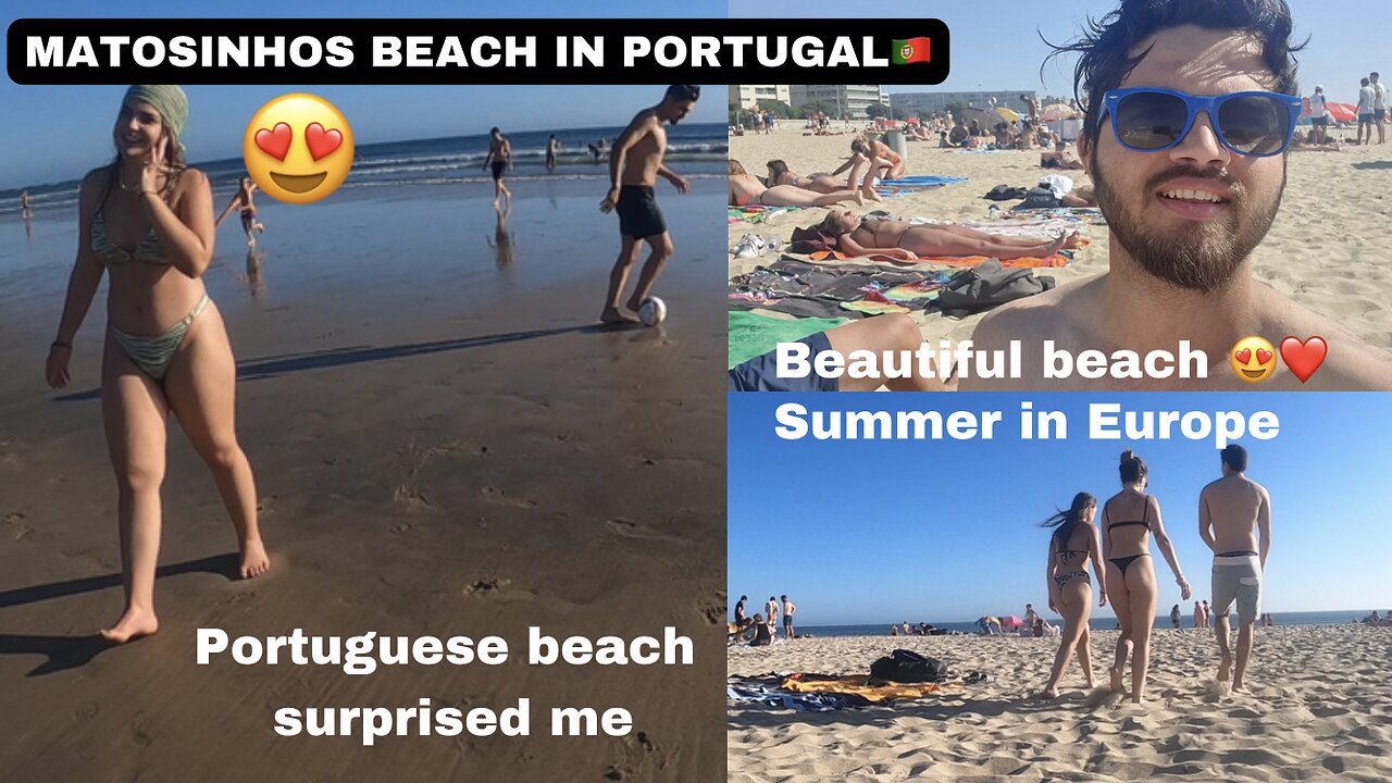 Amazing Summer Beach in Portugal 🇵🇹 | Summer Vlog | Europe