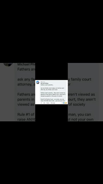 Men are allowed to parent any child except their own