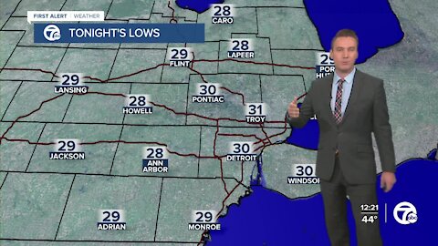 FORECAST: Tuesday Noon
