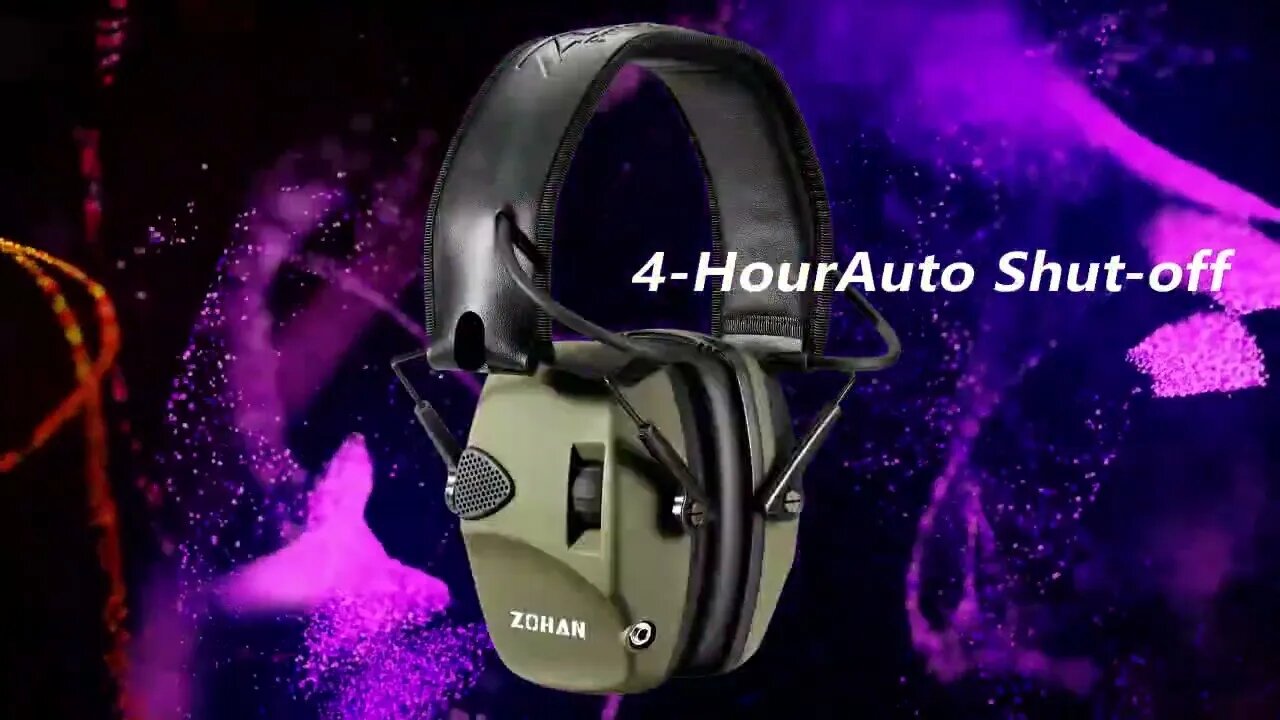 ZOHAN Electronic Shooting Ear Protection Sound | Link in the description 👇 to BUY