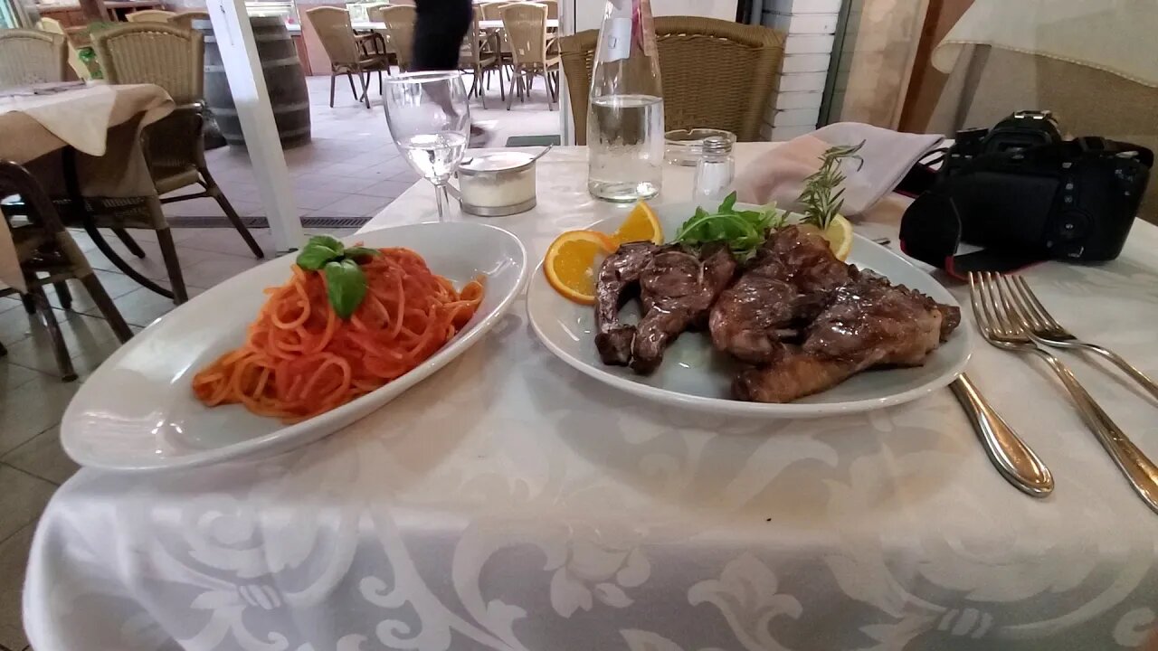 First good looking diner in Italy