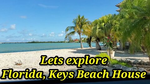 Florida Keys Beach Home driving tour June 2021