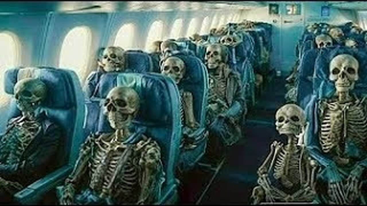 The plane took off in 2018 but landed in 2024 with 92 skeletons movie recap