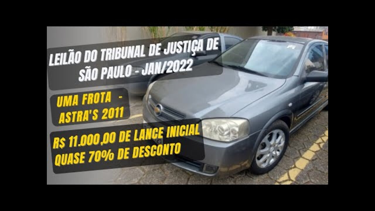 LEILÃO DE VEÍCULOS UTILIZADOS PELO TRIBUNAL DE JUSTIÇA DE SP *Astra Palio e Doblo* *até 70% de desc*