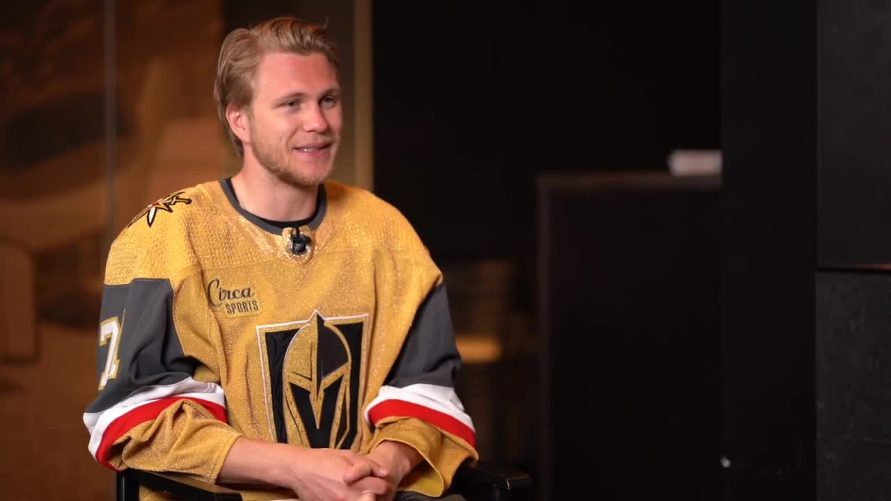 Breaking the Ice: Q&A VGK's William Karlsson