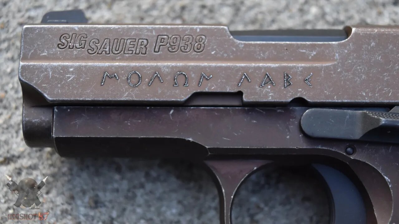 Sig Sauer P938 Spartan 2...The "Molan Labe" CCW