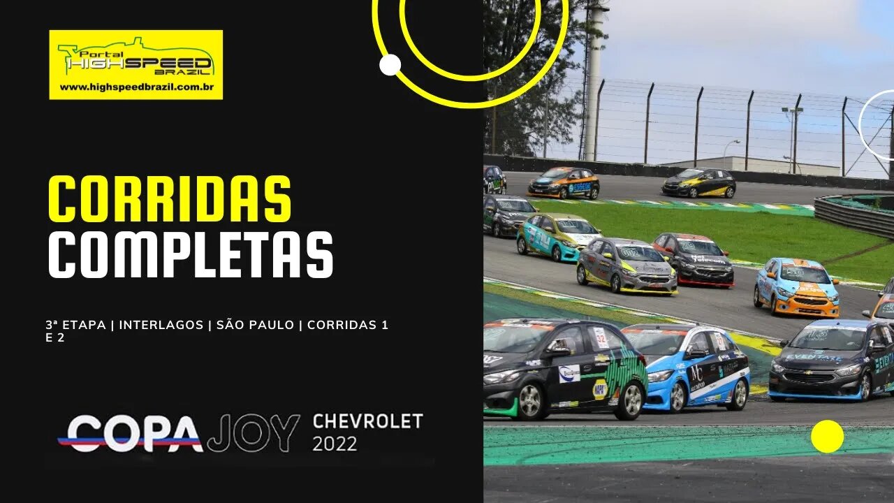 Copa Joy | Corridas Completas | 3ª Etapa | Interlagos | São Paulo | Corridas 1 e 2.