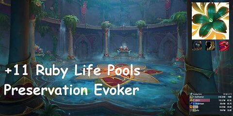 +11 Ruby Life Pools | Preservation Evoker | Tyrannical | Entangling | Bursting | #197