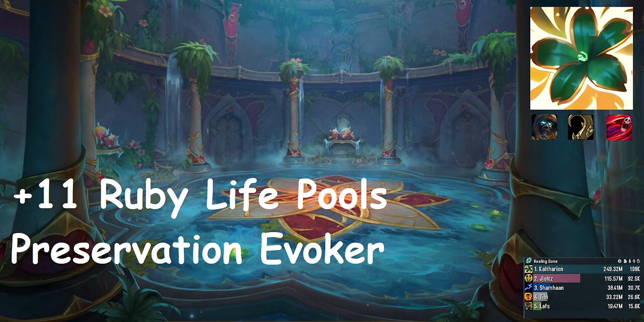 +11 Ruby Life Pools | Preservation Evoker | Tyrannical | Entangling | Bursting | #197