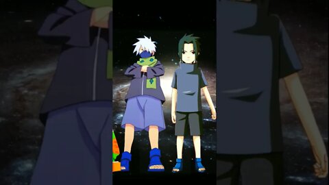 KAKASHI LAWAN SASUKE.#shorts
