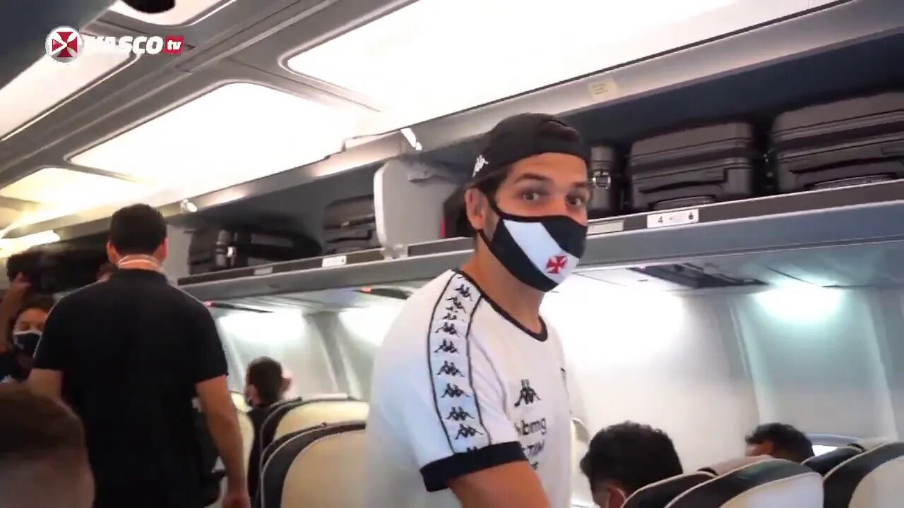 Vasco chegando em Goiânia para vencer o Goiás