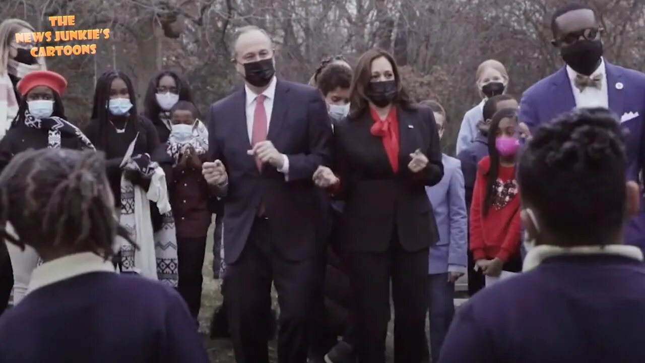 Awww: VP Harris & 1st 2nd gentleman share Christmas message.