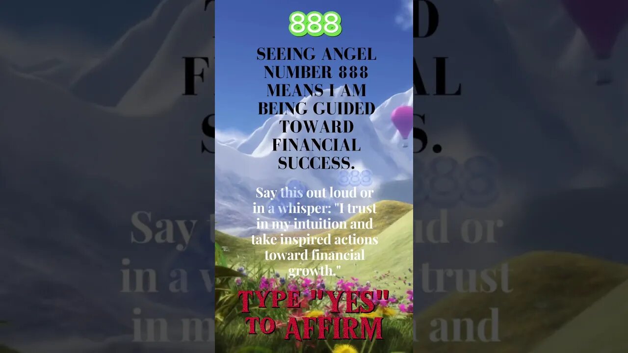 I am guided toward financial success. #manifestation #angelnumbers #angelnumbers888 #888 #claim