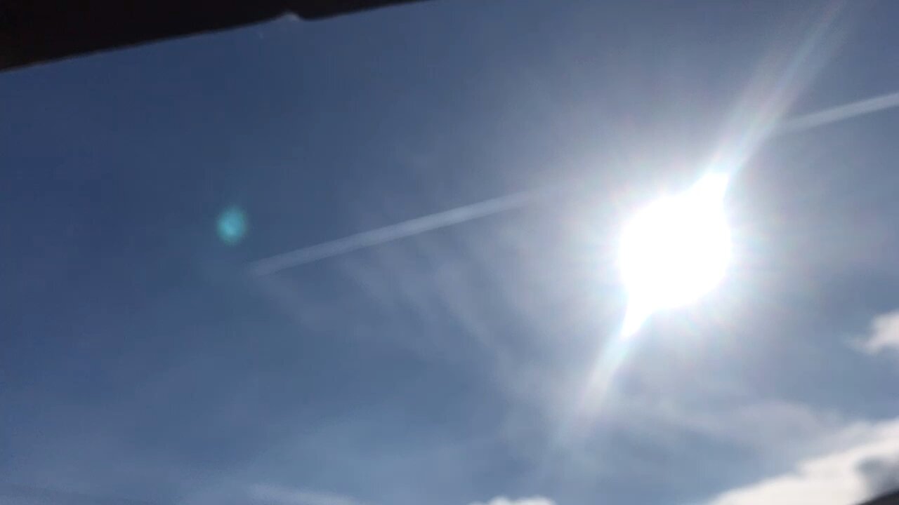 lines in sky summer 2022 Wales