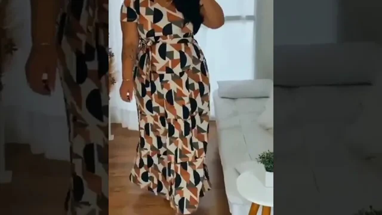 🛑 Vestido Longo Plus size Viscolycra Três Maria com cinto 46 ao 54 Moda Feminina!